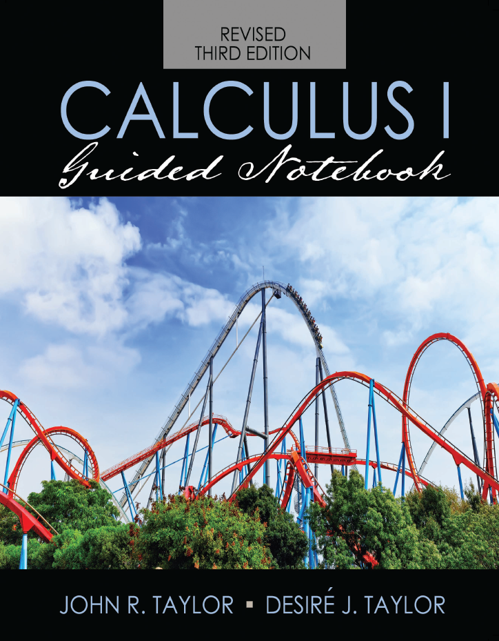 Calculus I Guided Notebook