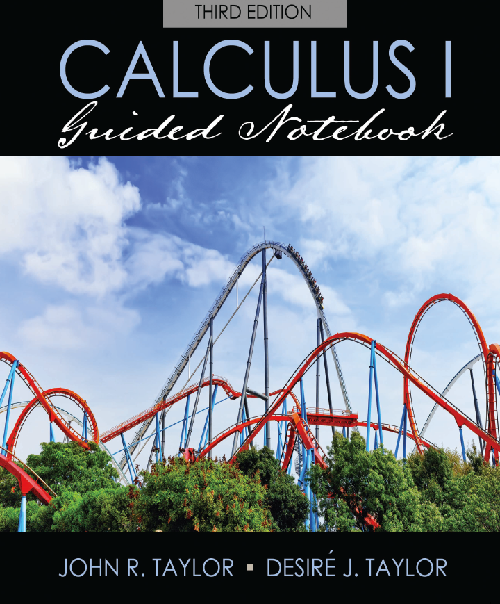 Calculus I Guided Notebook