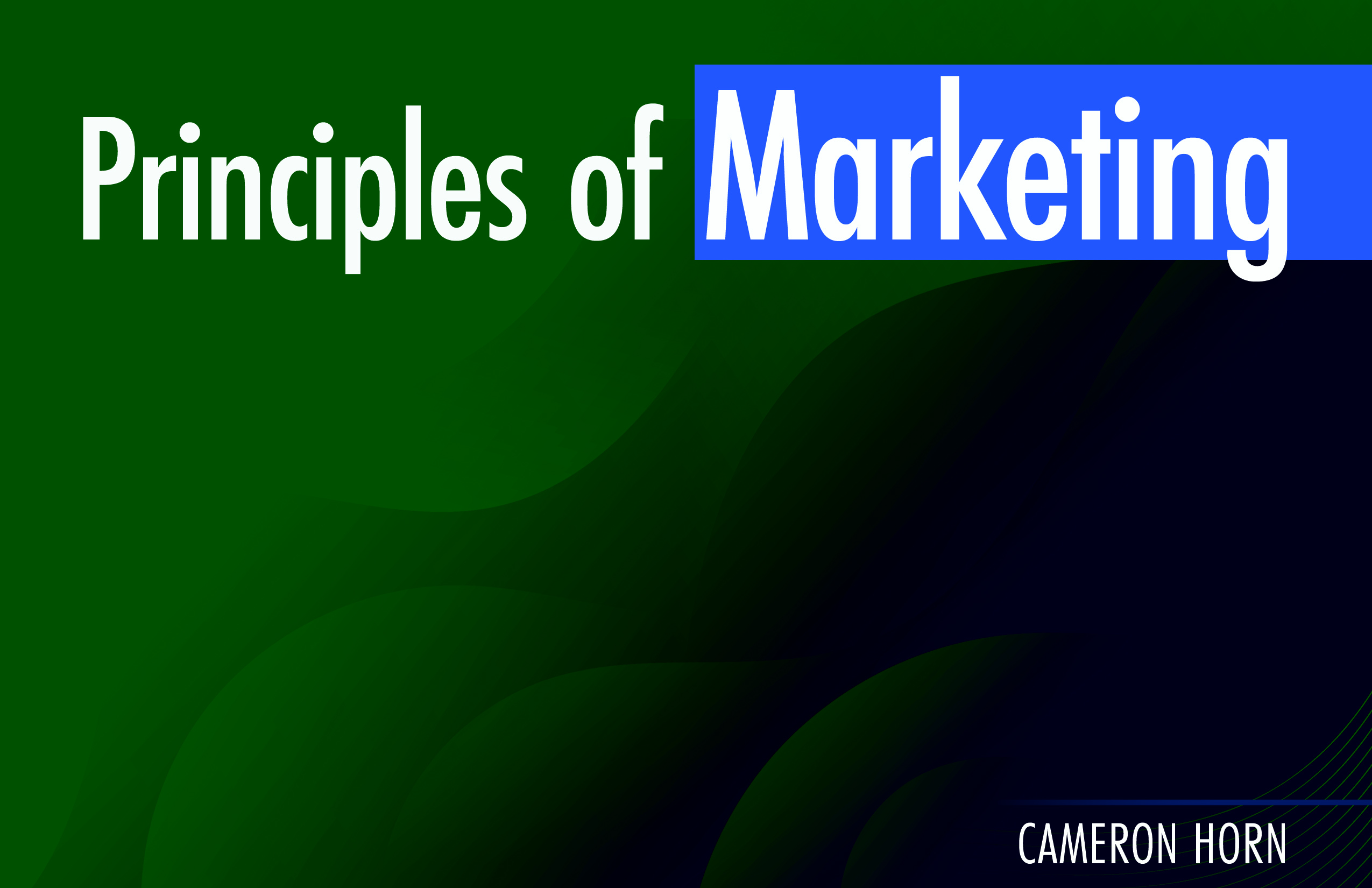 Principles of Marketing