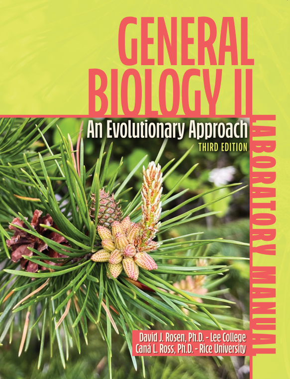 General Biology II Laboratory Manual: An Evolutionary Approach