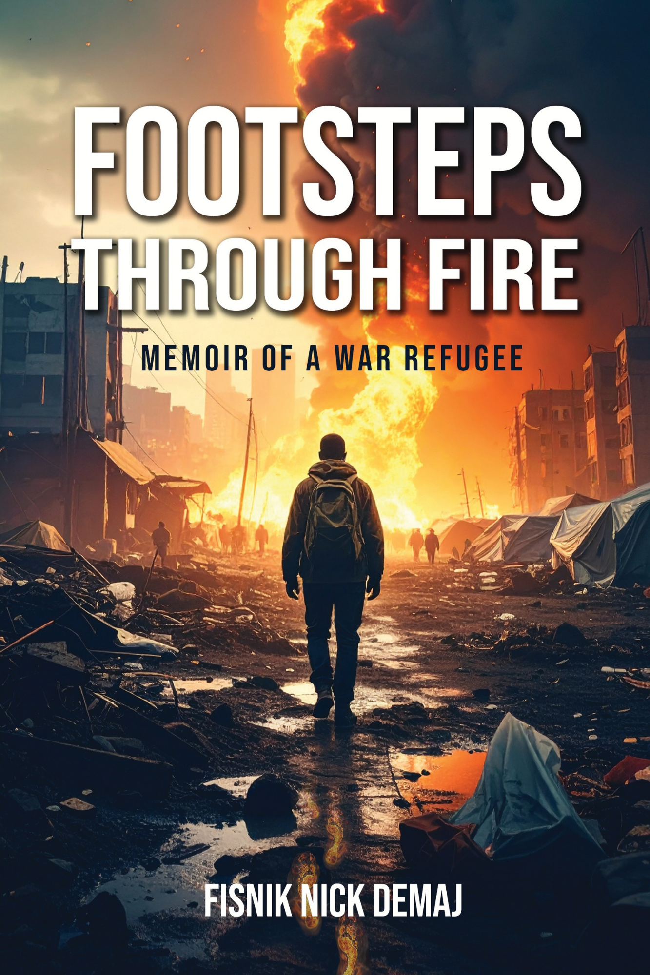 Footsteps Through Fire: Memoir of a War Refugee